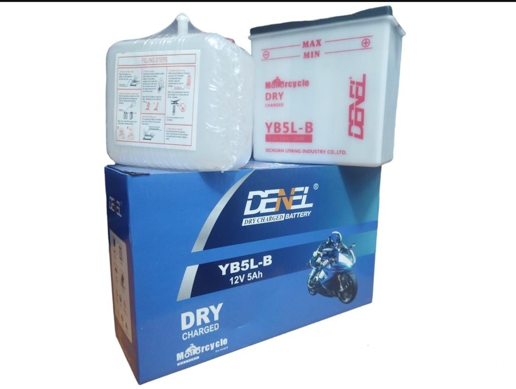 BAT ACID 12V 5 XTZ STUNNER SJ SEMI DIS100U] XCD PUL135