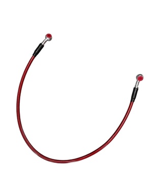 MANGUERA FRE UNI TRAS 65CM ROJO