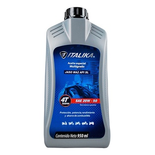 ACEITE ITALIKA 20W50 4 TIEMPOS