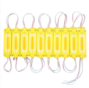 BOMBI DECO TIPO MODULO AMARILLO (BOLSA 20 PCS)