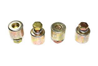 BUSHING MASA DE METAL JGO H XL125 XL185 CG125 JIALING DAKAR 4BUSHING+4TORNILLOS