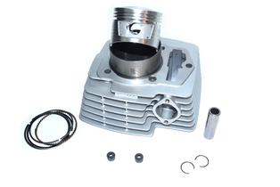 CILINDRO JGO H GY200 DE CADENA 200CC PISTON CB200 63MM BASHAN ES200GT (ALTURA 74mm)