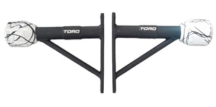 DEFENSA TORO APACHE TAPON BLANCO LINEAS NEGRAS