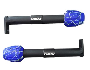 DEFENSA TORO TAPON AZUL LINEAS AMARILLAS