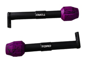 DEFENSA TORO TAPON MORADO LINEAS NEGRAS