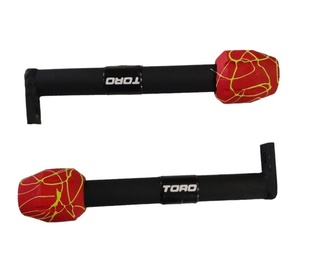 DEFENSA TORO TAPON ROJO LINEAS AMARILLAS