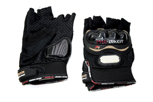 GUANTELETA NE TALLA "M" CON PROTECTOR PRO-BIKER