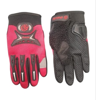 GUANTES ROJO L