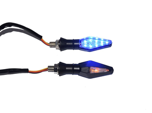 PIDE VIA LED JGO FLECHA DOBLE LADO CON LUZ AZUL