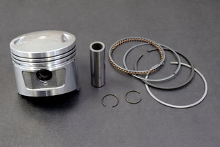 PISTON KIT H 025 GY150 PARA CADENA 61MM =HTR150