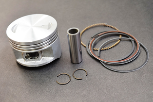 PISTON KIT S 050 GN125 EN125 ( 57.5MM - 14MM )