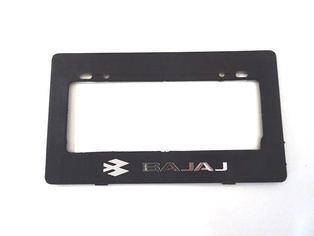 PORTA PLACA NEGRO BAJAJ