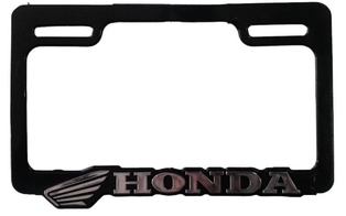 PORTA PLACA NEGRO HONDA