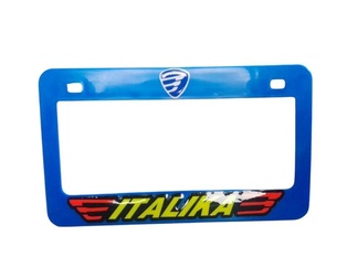 PORTAPLACA ITALIKA AZUL