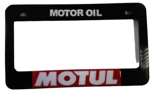 PORTAPLACA MOTUL NEGRO