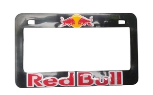 PORTAPLACA RED BULL NEGRO