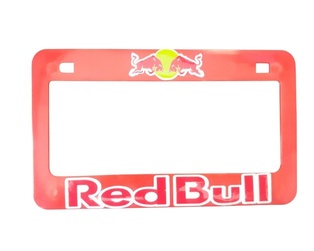 PORTAPLACA RED BULL ROJO