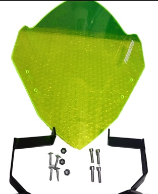 SHIELD CARENAJE H CB190R VERDE FLUORECENTE