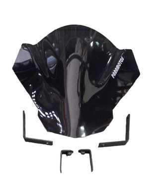 SHIELD CARENAJE TVS APACHE V4 160\200 AHUMADO C/T