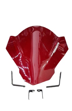 SHIELD CARENAJE TVS APACHE V4 160\200 ROJO