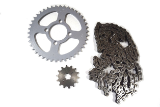 SPROCKET KIT B 42T+14T+420-122L XCD125 PLATINA125 DISCOVER100 (C 52MM D/H 68MM 4H/10MM)