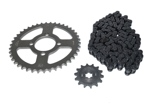 SPROCKET KIT B 42T+14T+428H-174L CT100 2020 (C 52mm D\H 68mm 4H\10mm)