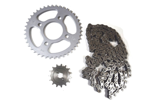 SPROCKET KIT B 42T+15T+428H-130L PULSAR135 BOXER BM100 MODERNA BM150 DISCOVER125 ST M 150S