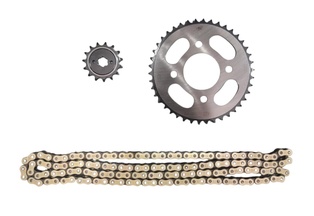 SPROCKET KIT B 42T+15T+428H-134L PULSAR135 BOXER BM100 MODERNA BM150 DISCOVER 125 DTSI (2014)
