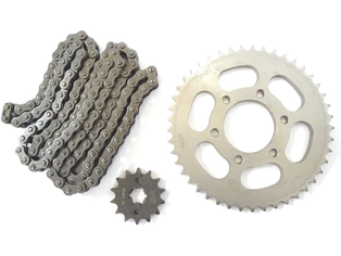 SPROCKET KIT B 45T+14T+428H-124L DISCOVER PULSAR 6 HOYOS (C 58MM D/H 78MM 6H/8MM)