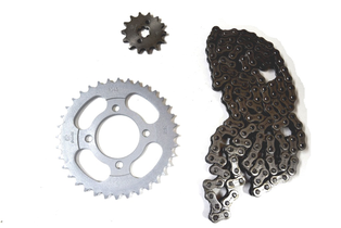 SPROCKET KIT H 36T+14T+428-108L AH110 110 SEMIAUTOMATICA SMASH WAVE (C 54MM D/H 70MM 4H/8MM)