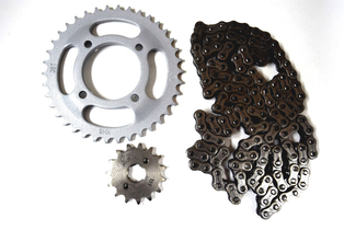 SPROCKET KIT H 38T+15T+428-112 CGL125 STORM125 FT125 AVANTI ROUTE150 (C 64MM D/H 80MM 4H/8MM)