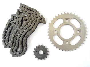 SPROCKET KIT H 38T+15T+428H-134L V-MEN125 CG125 (C 58MM D/H 90MM 4H/10MM)