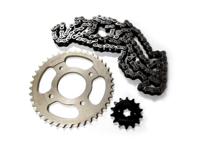 SPROCKET KIT H 41T+14T+124L HERO SPLENDOR DAWN125 IGNITOR125 GLAMOUR125 (C 58MM D/H 90MM 4H/8MM)