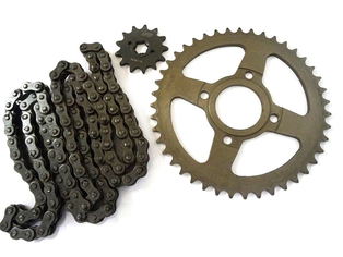 SPROCKET KIT H 43T+13T+520H-118L AHM200 R200 JIALING150 VIPER250 SERPENTO MRT TR250 (DM150 ITALIKA) HUNK200(ADAPTABLE) CAÑON250