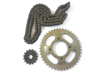 SPROCKET KIT H 43T+15T+428H-116L CGL125 STORM125 AVANTI ROUTE150 (C 64MM D/H 80MM 4H/8MM)