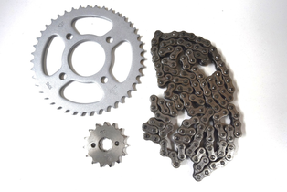 SPROCKET KIT H 43T+15T+428H-130L CBF150 INVICTA UNICORN HUNK150 THRILLER 150 DAWN 150