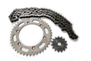 SPROCKET KIT H 43T+15T+520H-116L XR250 TORNADO (C 130MM D/H 150MM 6H/8MM)