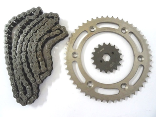 SPROCKET KIT H 50T+17T+428H-130L NXR125 NXR150 BROSS XR150L XRE190 (C 125MM D/H 153MM 6H/8MM)