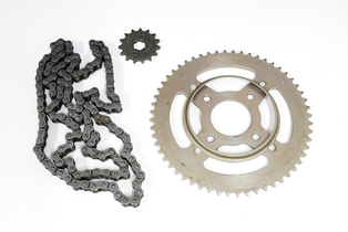 SPROCKET KIT H 56T+14T+428H-128L XL125 XL185SZ DAKAR150 DAKAR200 (C 58MM D/H 90MM 4H/10MM)