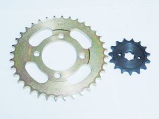 SPROCKET KIT MEDIO H 36T+15T AHM110 SEMIAUTOMA WABE 110 SMASH