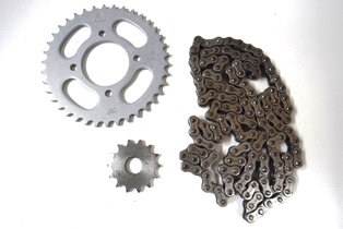 SPROCKET KIT S 38T+14T+428-116L GN125 EN125 (C 58MM D/H 78MM 4H/8MM)