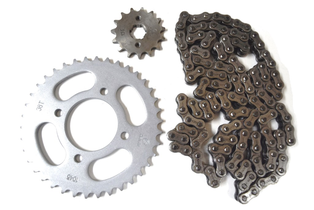 SPROCKET KIT S 38T+15T+428-118L FR125 FR150 GENESIS HJ125-7 (C 58MM D/H 78MM 4H/8MM)