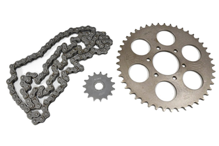 SPROCKET KIT S 45T+15T+520H-114L DR200 (C 64MM D/H 82MM 6H/8MM)