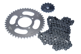 SPROCKET KIT Y 44T+15T+420-122L CRUX110 (2017) CRUX REV(2017) (C 64MM D/H 80MM 4H/8MM)