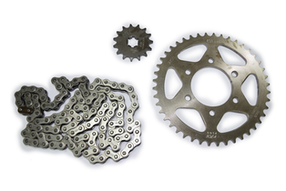 SPROCKET KIT Y 45T+15T+428H-124L XT225 (C 62MM D/H 80MM 6H/10M)