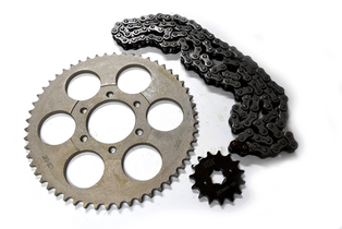 SPROCKET KIT Y 54T+15T+428H-124L AG200 (C 62MM D/H 80MM 6H/8MM)