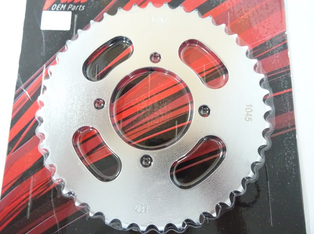 SPROCKET TRAS Y 43T YBR125 CRUX110 BYK M80