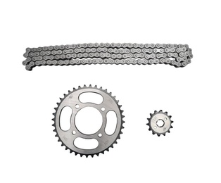 SPROCKET KIT S 40T+14+420H-122L HAYATE 115 (C 64MM D\H 84MM 4H\8MM)