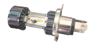BOMBI FAROL LED BLANCO H4 P43T 30W\3500LM AC\DC 8V-80V CON VENTILADOR