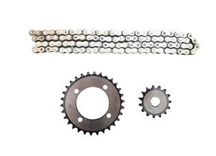 SPROCKET KIT Y 30T-15T-420H-100L CHAPY 80